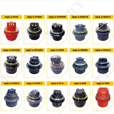 OK413350 Fine Drive A6VE107 per Escavatore XCMG 470 XCMG490